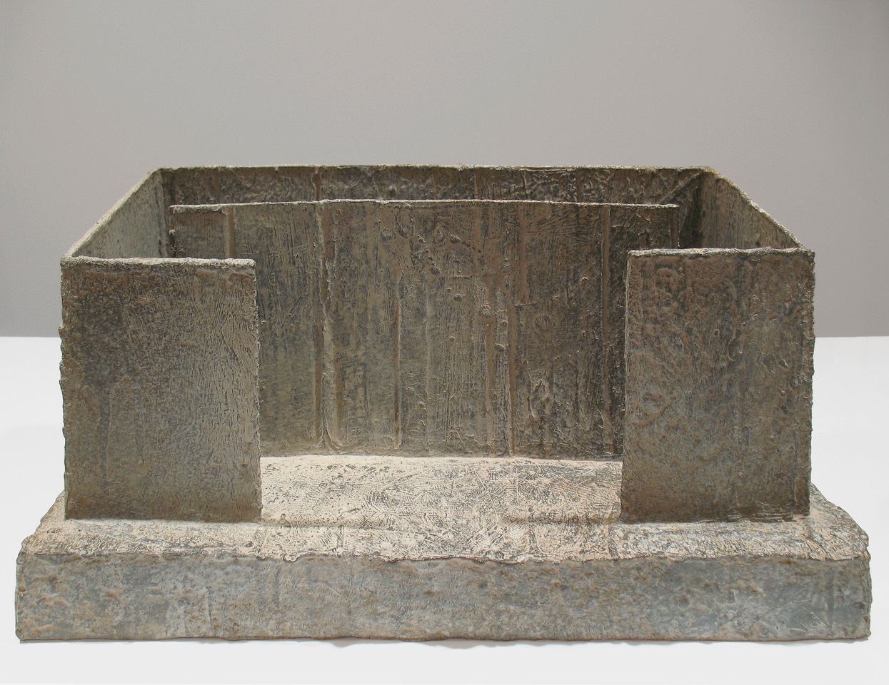 Enclosure, 2008, cast bronze, 9 1/2 x 18 1/2 x 9 1/2 inches, edition 1/3; 1AP